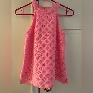 Pink lily pulitzer tank